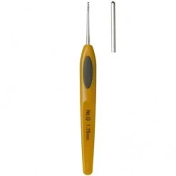 Aguja De Ganchillo De Acero Clover Soft Touch