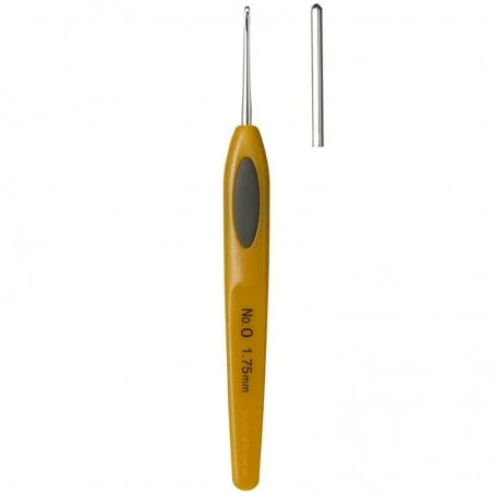 Aguja De Ganchillo De Acero Clover Soft Touch 3 Aguja De Ganchillo De Acero Clover Soft Touch