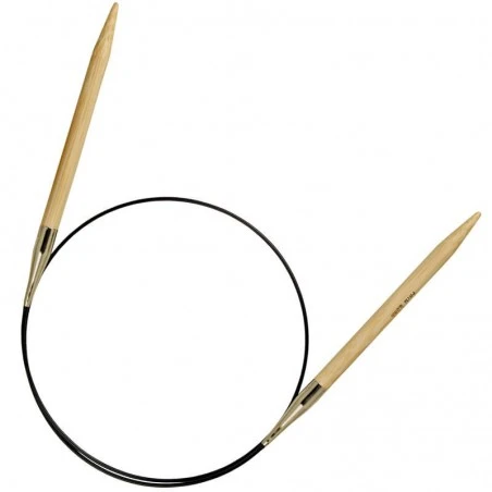 Agujas Circulares De Bambu 80 Cm - Prym 3 Agujas Circulares De Bambu 80 Cm - Prym