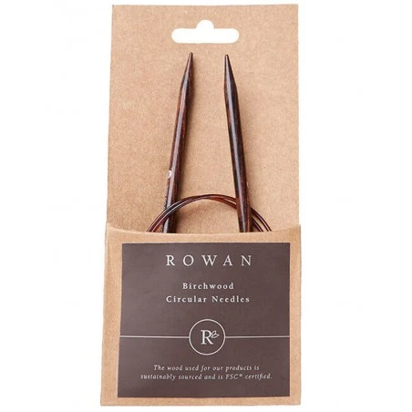 Agujas Circulares Fijas De Madera - Rowan 4 Agujas Circulares Fijas De Madera - Rowan - Imagen 2
