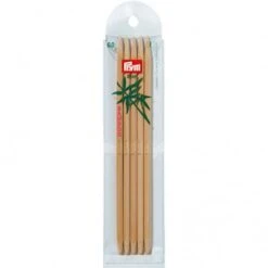 Agujas De Doble Punta Bambu - Prym -Las Tijeras Magicas Tienda agujas de doble punta bambu 20 cm prym 2