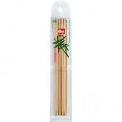 Agujas De Doble Punta Bambu - Prym -Las Tijeras Magicas Tienda agujas de doble punta bambu 20 cm prym 3