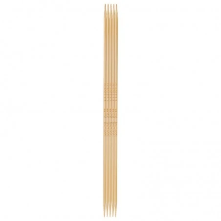 Agujas De Doble Punta De Bambú - Takumi Clover 3 Agujas De Doble Punta De Bambú - Takumi Clover