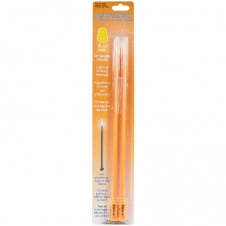 Agujas De Tricotar Con Luz "The Knit Lite" 3 Agujas De Tricotar Con Luz "The Knit Lite"