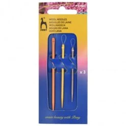 Agujas Laneras De Aluminio - Pony