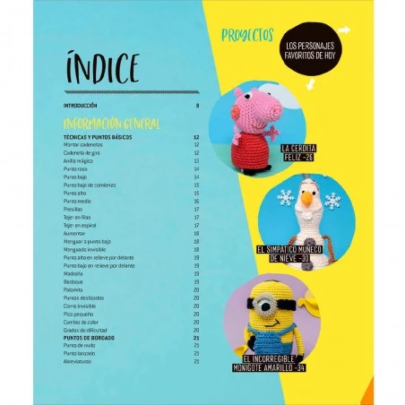 Amigurumi. Los Personajes Favoritos De Los Niños 4 Amigurumi. Los Personajes Favoritos De Los Niños - Imagen 2