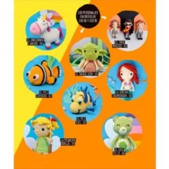 Amigurumi. Los Personajes Favoritos De Los Niños 12 Amigurumi. Los Personajes Favoritos De Los Niños -Las Tijeras Magicas Tienda amigurumi los personajes favoritos de los ninos 2