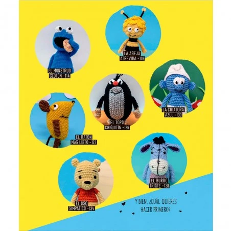 Amigurumi. Los Personajes Favoritos De Los Niños 7 Amigurumi. Los Personajes Favoritos De Los Niños - Imagen 5