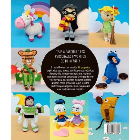 Amigurumi. Los Personajes Favoritos De Los Niños 10 Amigurumi. Los Personajes Favoritos De Los Niños - Imagen 8