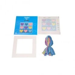 Anchor 1st Kit Long Stitch - Hearts -Las Tijeras Magicas Tienda anchor 1st kit de tapiceria hearts anchor 1