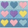 Anchor 1st Kit Long Stitch - Hearts 2 Anchor 1st Kit Long Stitch - Hearts -Las Tijeras Magicas Tienda anchor 1st kit de tapiceria hearts anchor