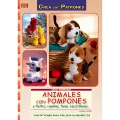 Animales Con Pompones Y Fieltro, Cuentas, Foam, Escobillones...