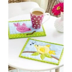 Aplicaciones De Patchwork. Flores Pájaros Y Mariposas -Las Tijeras Magicas Tienda aplicaciones de patchwork flores pajaros y mariposas 2