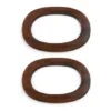 Asas De Madera Ovaladas - Circulo 1 Asas De Madera Ovaladas - Circulo -Las Tijeras Magicas Tienda asa de madera ovalada circulo