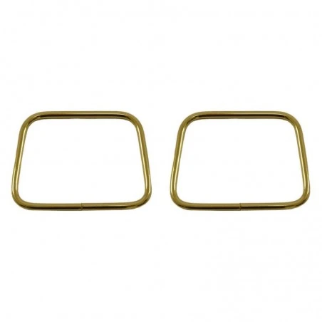 Asa De Metal Rectangular - Circulo 3 Asa De Metal Rectangular - Circulo