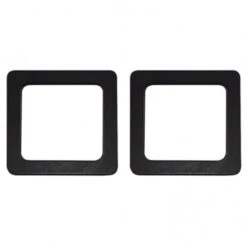 Asas De Madera Cuadradas - Circulo