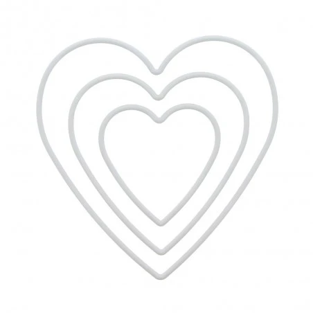 Moldes Corazón Para Macramé - Hoooked 3 Moldes Corazón Para Macramé - Hoooked