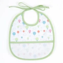 Babero Para Bordar Con Globo Aerostático - DMC