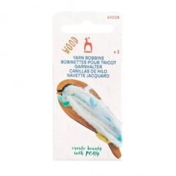 Bobinas En Forma De Pez De Madera - Pony