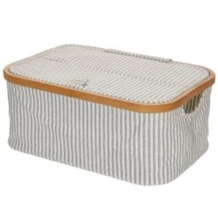 Bolsa De Labores Plegable - Canvas And Bamboo - Prym