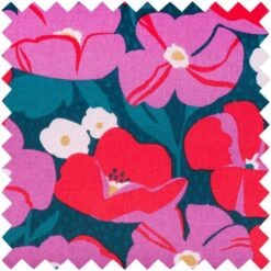 Bolsa De Mano Para Labores - Modern Floral -Las Tijeras Magicas Tienda bolsa de mano para labores modern floral 3