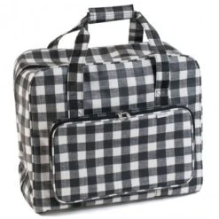 Bolsa Para Máquina De Coser - Monochrome Gingham
