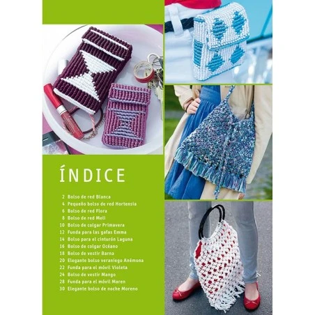 Bolsos De Macramé 4 Bolsos De Macramé - Imagen 2