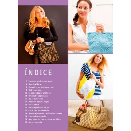 Bolsos De Punto Para Cualquier Ocasión 4 Bolsos De Punto Para Cualquier Ocasión - Imagen 2