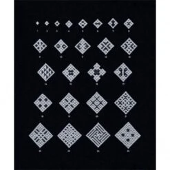 Bordado Sashiko Con Hilos Contados