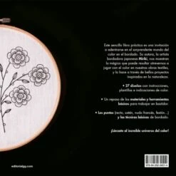 Bordar Con Color. 27 Proyectos Para Trabajar Con Bastidor -Las Tijeras Magicas Tienda bordar con color 27 proyectos para trabajar con bastidor 6