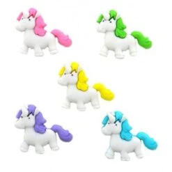 Botones Fantasy Unicorns - Dress It Up