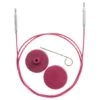 Cable Fijo De Acero Inoxidable Para Agujas Intercambiables - KnitPro 2 Cable Fijo De Acero Inoxidable Para Agujas Intercambiables - KnitPro -Las Tijeras Magicas Tienda cable de acero inoxidable para agujas intercambiables knitpro