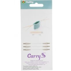Cables Para Agujas Intercambiables 5cm CarryS - Tulip