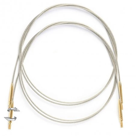 Cables Swivel 360º Para Agujas Circulares - Lantern Moon 3 Cables Swivel 360º Para Agujas Circulares - Lantern Moon