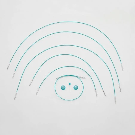 Cables Fijos Para Agujas Circulares Intercambiables - The Mindful Collection - KnitPro 4 Cables Fijos Para Agujas Circulares Intercambiables - The Mindful Collection - KnitPro - Imagen 2