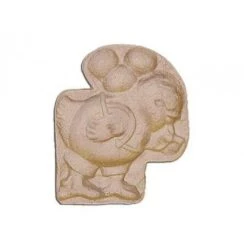 Caja De Papel Maché Con Relieve Pollito Globos