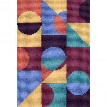 Cañamazo Impreso - Neptuno - DMC 4 Cañamazo Impreso - Neptuno - DMC - Imagen 2