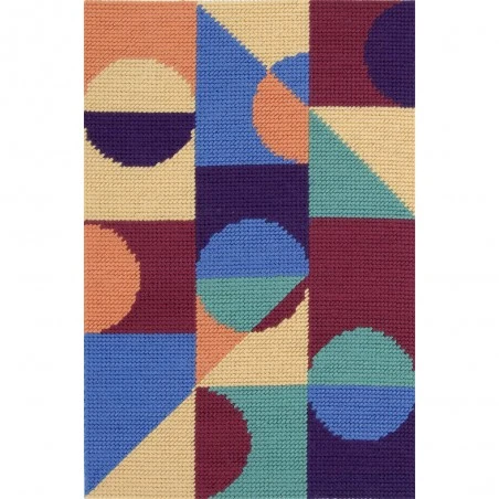 Cañamazo Impreso - Neptuno - DMC 3 Cañamazo Impreso - Neptuno - DMC