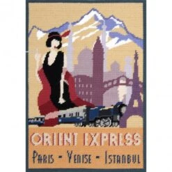 Cañamazo Impreso - Orient Express - DMC