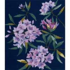 Cañamazo Penélope Impreso Rhododendrons - DMC