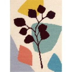 Cañamazo Penélope Impreso Vegetal Abstrait - DMC