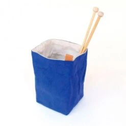 Cesto Para Accesorios Canvas Azul Japón - Cohana