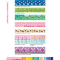 Combinaciones De Puntos De Bordado. 350 Diseños De Motivos Bordados -Las Tijeras Magicas Tienda combinaciones de puntos de bordado 350 disenos de motivos bordados 2