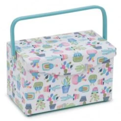 Costurero Con Tapa - Cactus Party