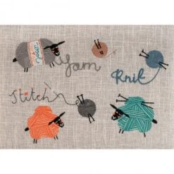 Costurero Mediano - Knit Happens - Hobby Gift -Las Tijeras Magicas Tienda costurero mediano knit happens hobby gift 3