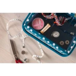 Costurero - Teal Spot (Mediano) 8 Costurero - Teal Spot (Mediano) -Las Tijeras Magicas Tienda costurero teal spot mediano 2