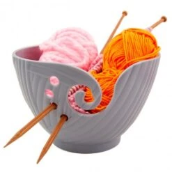 Knitting Yarn Bowl - Hemline -Las Tijeras Magicas Tienda cuenco dispensador de lana hemline 2