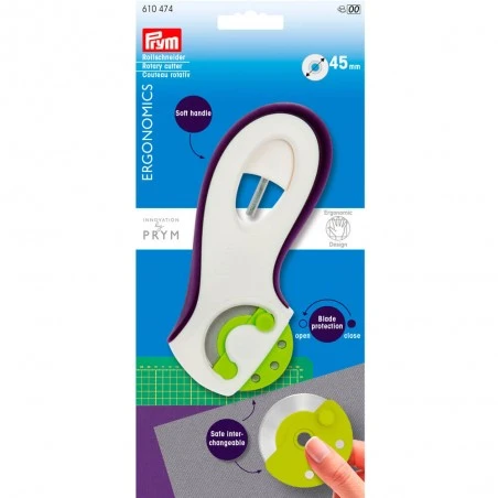 Cutter Circular Ergonomics 45 Mm - Prym 4 Cutter Circular Ergonomics 45 Mm - Prym - Imagen 2