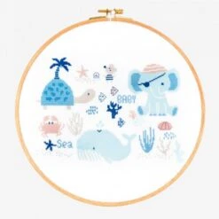 Diseños Para Bebés En Punto De Cruz - DMC -Las Tijeras Magicas Tienda disenos para bebes en punto de cruz dmc 3