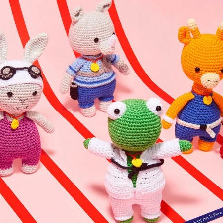 DMC Happy Cotton Nº 18 - Animales Olímpicos 4 DMC Happy Cotton Nº 18 - Animales Olímpicos - Imagen 2